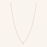 Pernille Corydon - NOTE - Forgyldt "N" halskæde - Model: N-940-GP-N