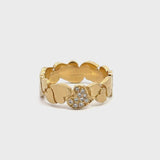 Nuran - Guldring i 14 kt. med diamanter 0,10ct w/vs - Model: L1883 010