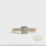 Amore - 14 kt. Guld diamant ring med 0,25ct w/si - Model: 40-22551
