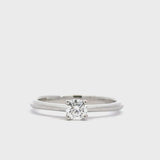 Amore - 14 kt. Hvidguld diamant ring med 0,30ct W/SI - Model: 50-22619