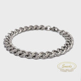 Scrouples - FORCE Herre armbånd, stål panzer 21 cm - Model: 03631A,M