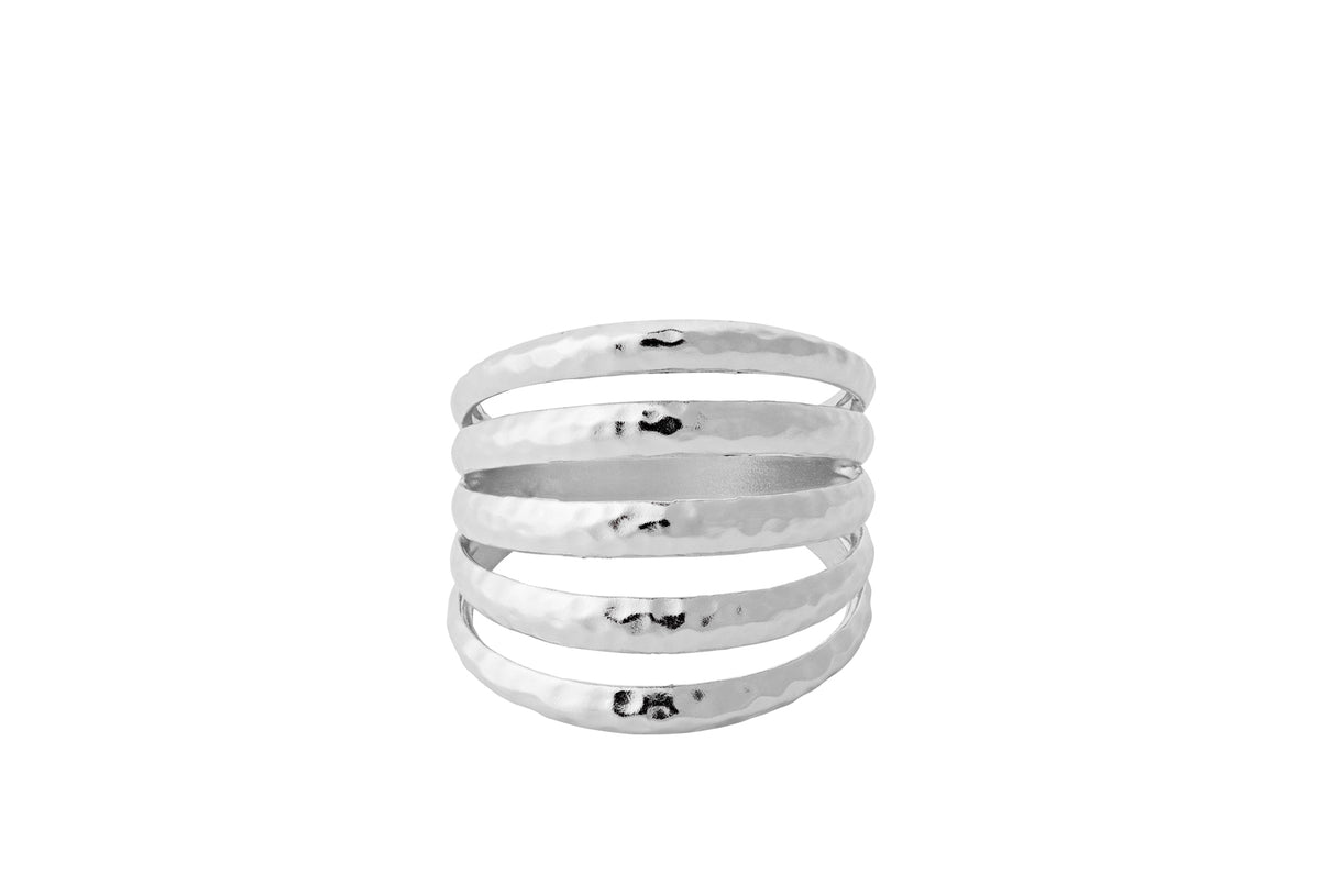 Pernille Corydon - Poetry, ring sølv - Model: R-214-S