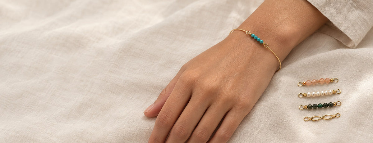Heiring Multi armring med udskiftelige toppe