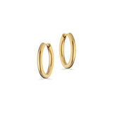 Scrouples - Creoler, forgyldt stål 2,5 x 14 mm - Model: ST10045