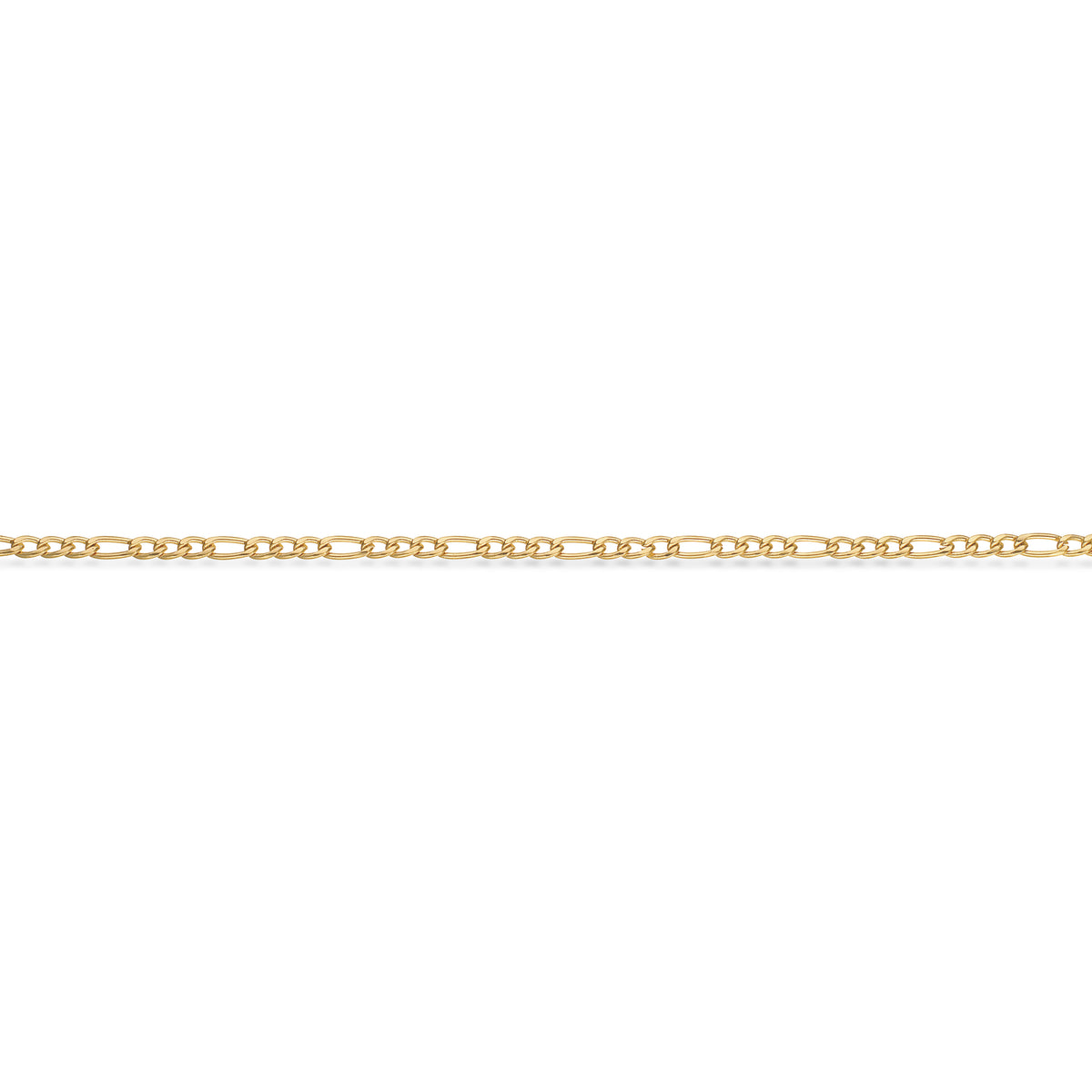 Scrouples - Armbånd, forgyldt stål, Figaro - Model: ST30004A,M