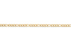 Scrouples - Armbånd, forgyldt stål, Figaro - Model: ST30006A,L