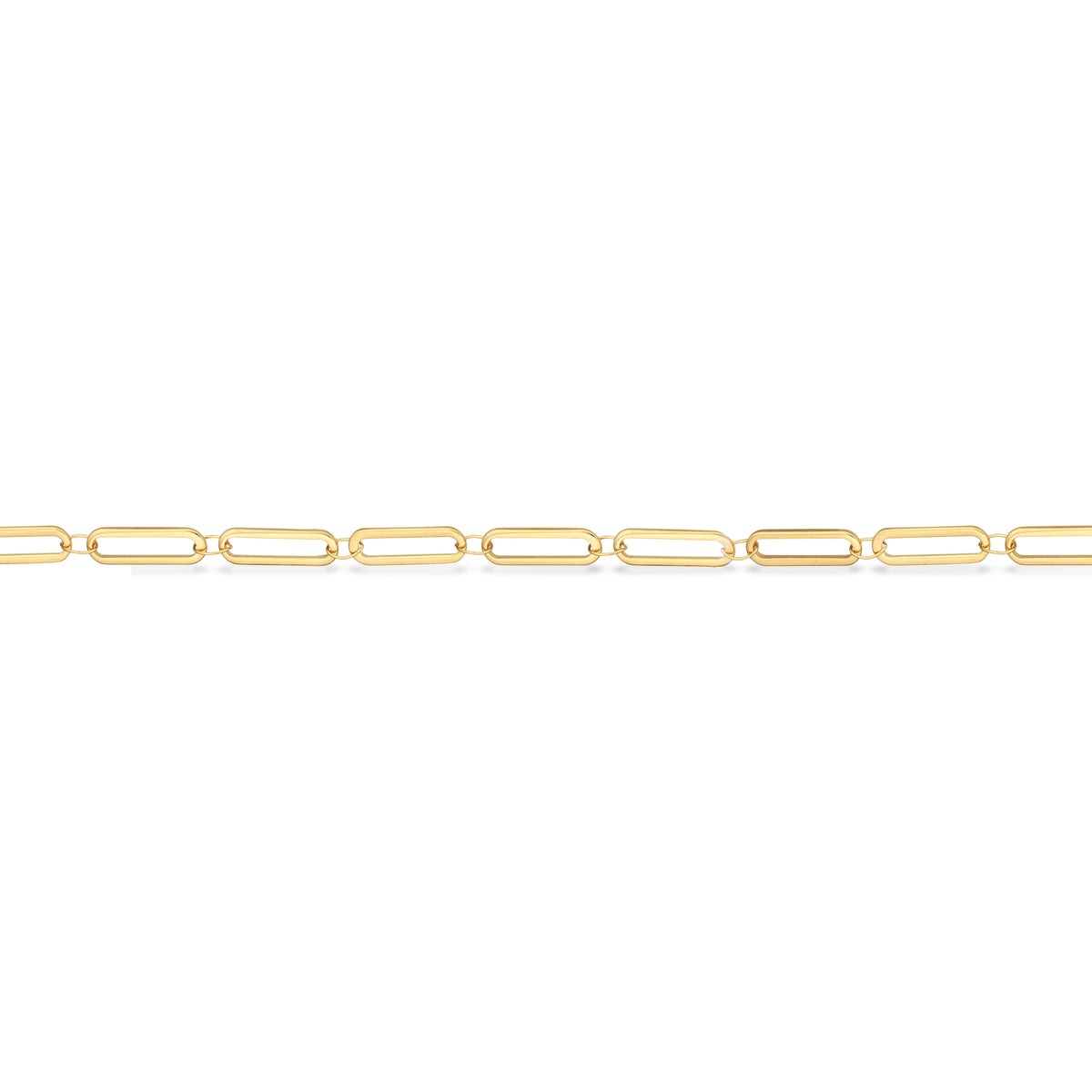 Scrouples - Armbånd, forgyldt stål, longlink - Model: ST30023A,M