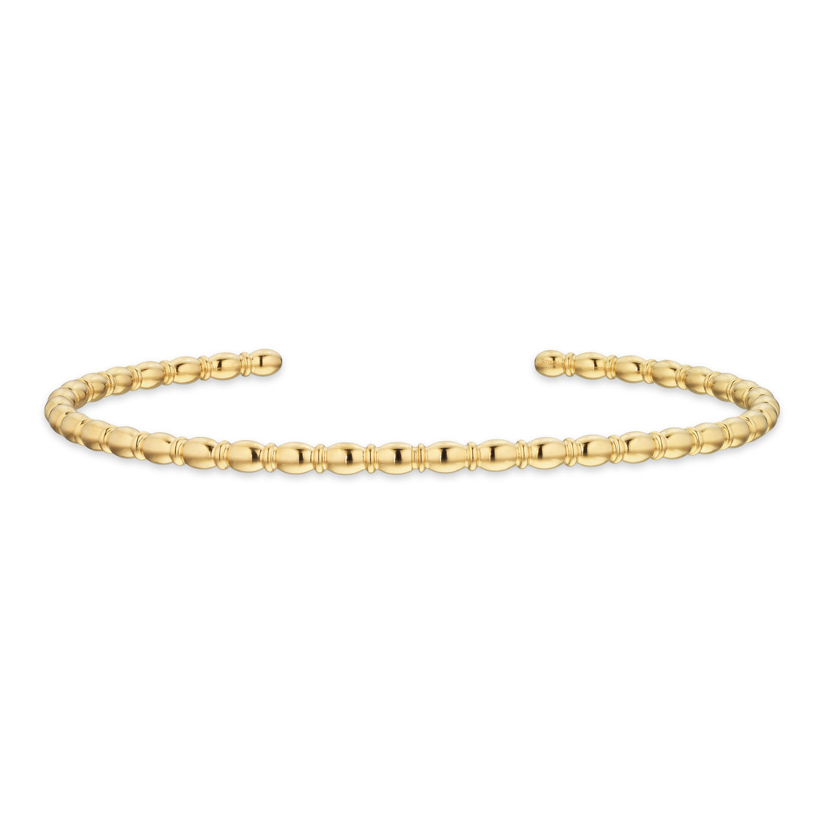 Scrouples-Molly armring kugler stål guldfarvet-model ST60007