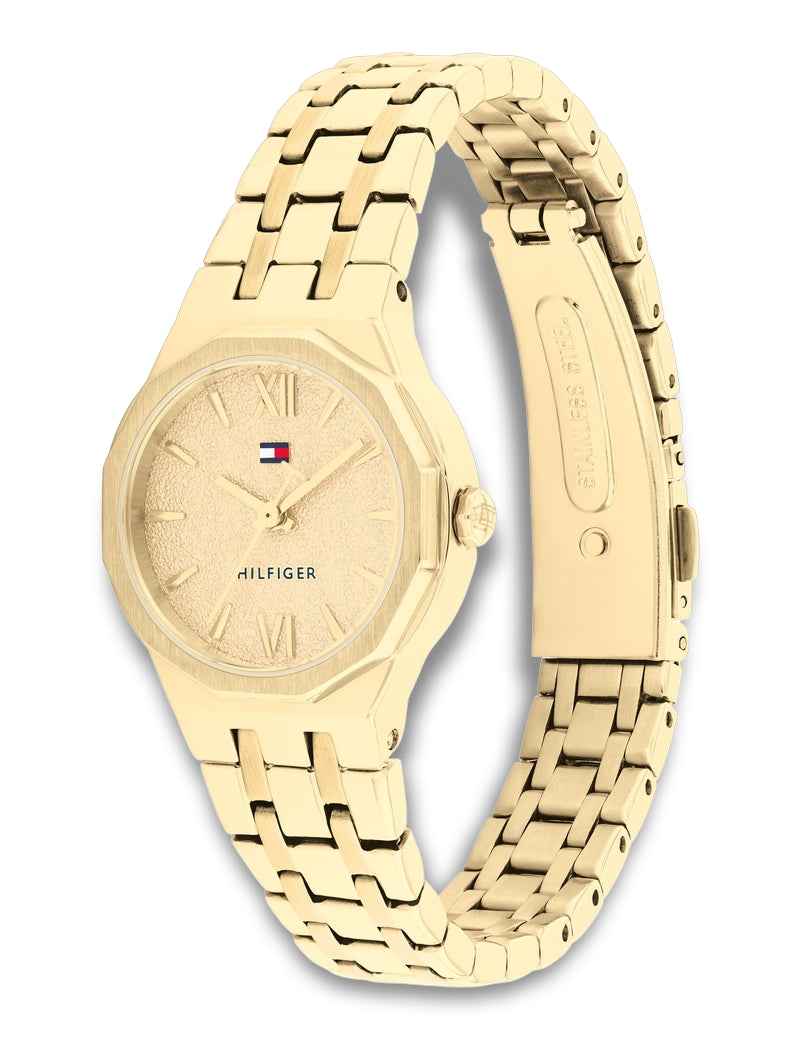 Tommy Hilfiger - Dameur Mackenzie i forgyldt stål, 36 mm - Model: 1782886