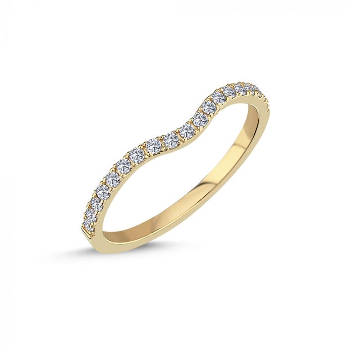 Nuran - 14 kt. vielsesring 0,19 ct. w/vs diamanter - Model: A4151 019 RG