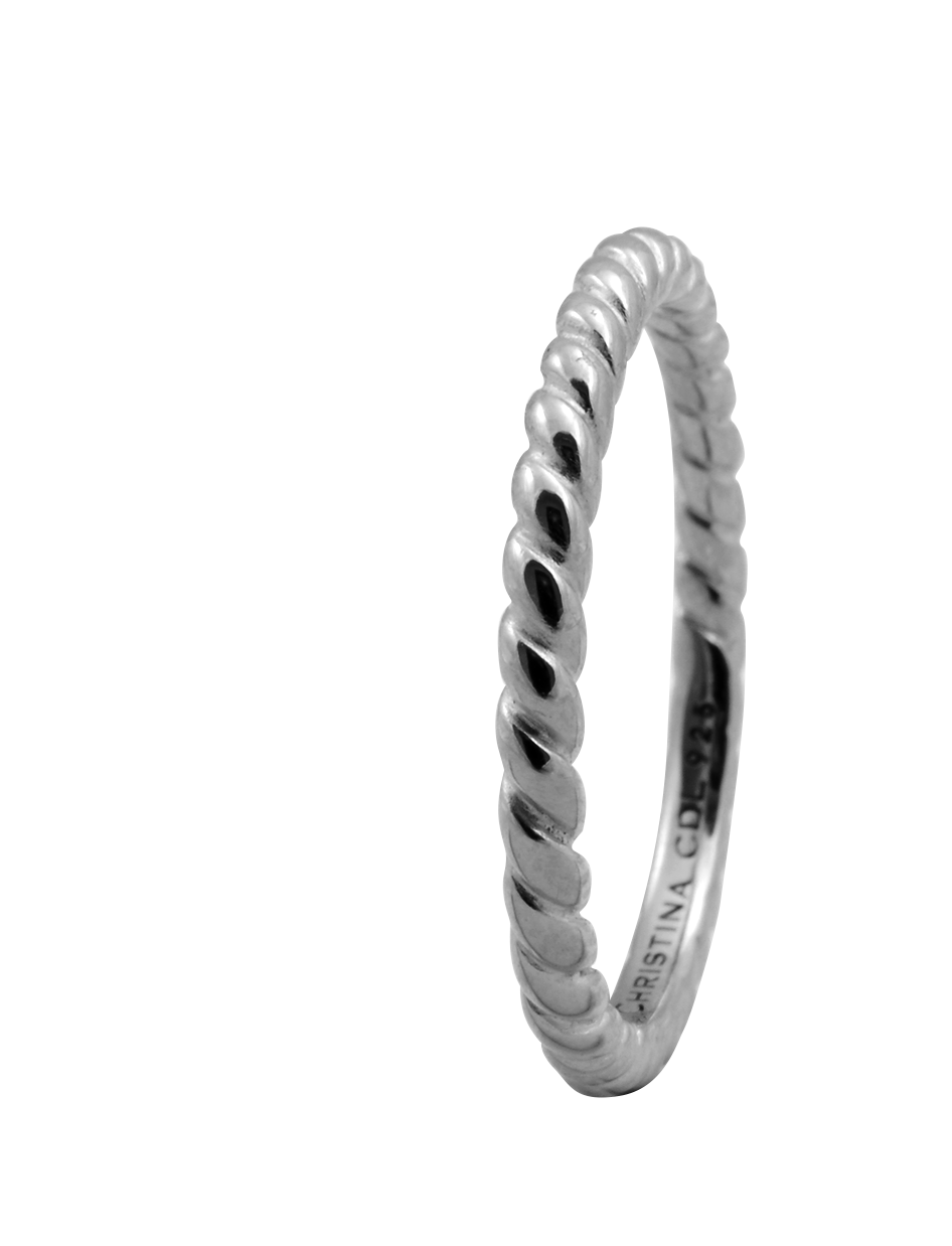 Køb Christina jewelry & watches - Rope, silver, size 49 - Modelnr.: 800-0.1.A hos Guldsmed Smeds