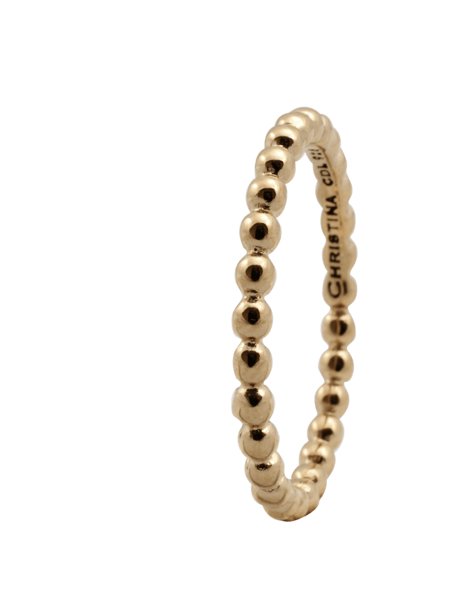 Køb Christina Collect Ring - Circles, forgyldt sølv - Modelnr: 800-0.3.B hos Guldsmed Smeds