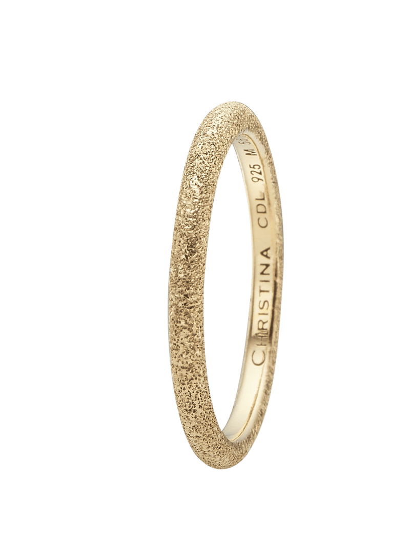 Køb Christina Collect Ring - Diamond Dust, forgyldt sølv - Modelnr: 800-0.5.B hos Guldsmed Smeds
