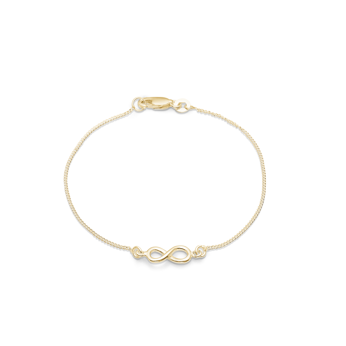 Køb Aagaard - FORG. SØLV ARMBÅND M/UENDELIGHEDSTEGN 19CM  - Model: 03103250-19 hos Guldsmed Smeds