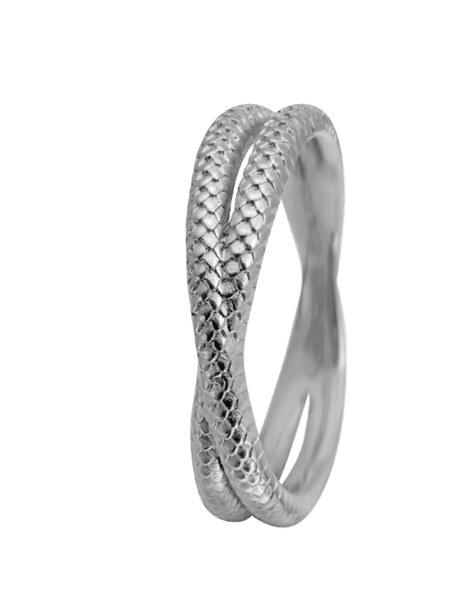 Køb Christina Collect Ring - Twin Snake, sølv - Modelnr: 800-1.11.A hos Guldsmed Smeds