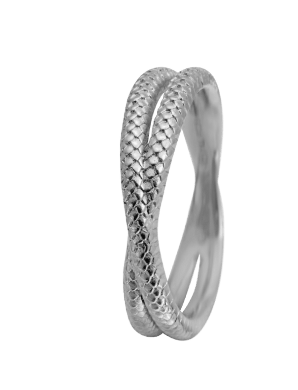 Køb Christina Collect Ring - Twin Snake, sølv - Modelnr: 800-1.11.A hos Guldsmed Smeds