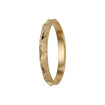 Køb Christina Jewelry - Ring, Mountains, goldpl silver, størrelse 49 - Model: 800-1.14.B hos Guldsmed Smeds