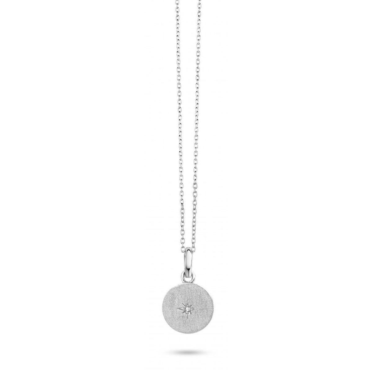 Køb SPIRIT ICONS - NORTH STAR , VEDHÆNG I SØLV MED DIAMANT - MODEL: 10101-45 hos Guldsmed Smeds