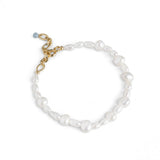 Enamel - Forgyldt Pealie armbånd - Model: B79G