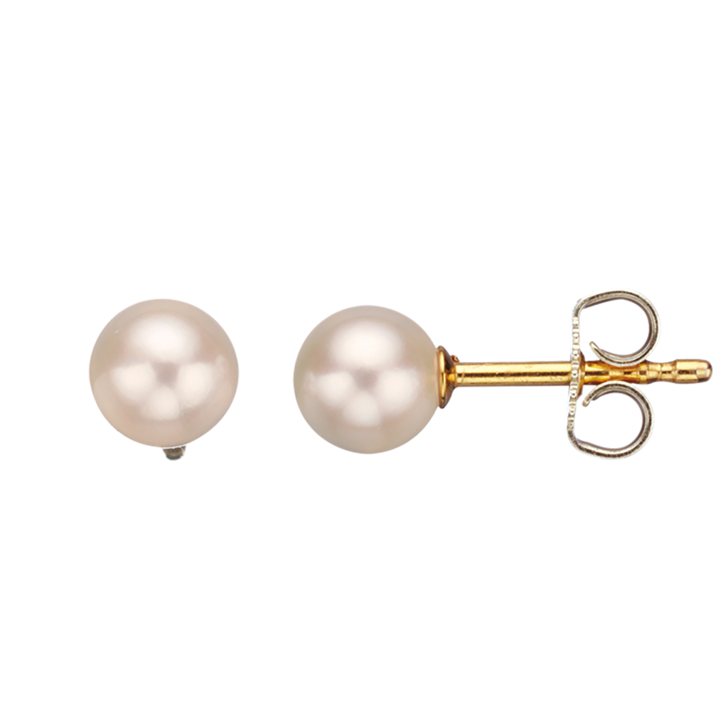 Køb Scrouples - Ørestikker 8 kt. perle 5½-6 mm - Model nr.: 1033 hos Guldsmed Smeds