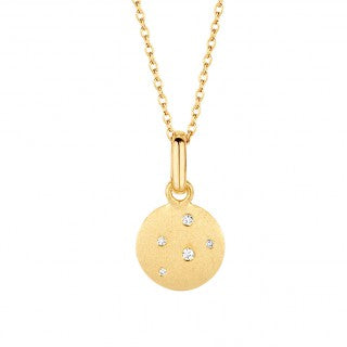 Køb SPIRIT ICONS - STARDUST , VEDHÆNG I FORGYLDT SØLV MED ZIRKON - MODEL: 10412-45 hos Guldsmed Smeds