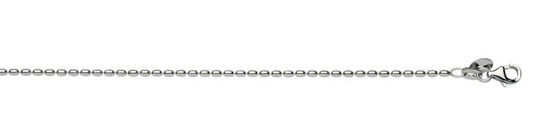 Køb L&G - Ankelkæde sølv rhod. - 25+3cm - Modelnr: LG-109944-23 hos Guldsmed Smeds