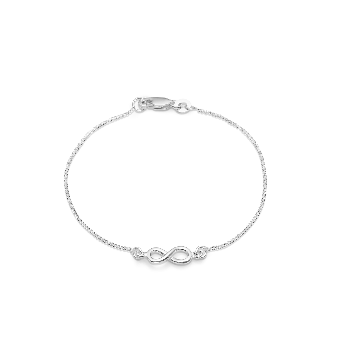 Køb Aagaard - SØLV ARMBÅND M/UENDELIGHEDSTEGN 19CM  - Model: 11103250-19 hos Guldsmed Smeds