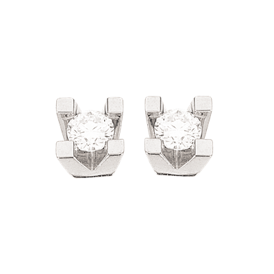 Køb Scrouples - Kleopatra diamant ørestik hvidguld 0,10 w/si 14 kt.  - Modelnr.: 1136,10 hos Guldsmed Smeds
