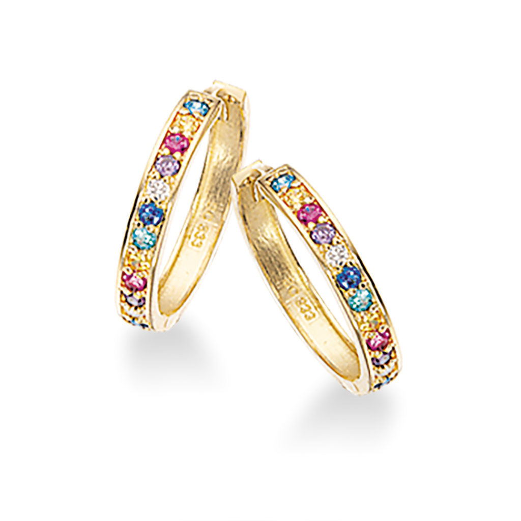 Køb Scrouples - Creol 8 kt. rainbow - Model nr.: 119293 hos Guldsmed Smeds