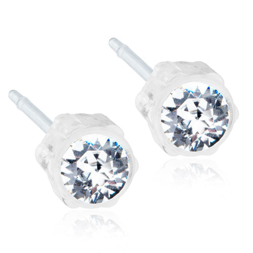 Køb Blomdahl - MP  4 mm, Crystal - Model: 15-0103-01 hos Guldsmed Smeds