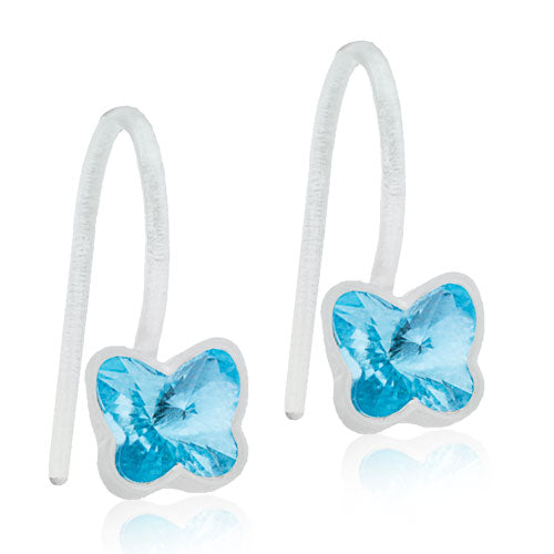 Køb Blomdahl - MP Pendant Fixed Butterfly 5 mm, Aquamarine - Model: 15-0180-9905 hos Guldsmed Smeds