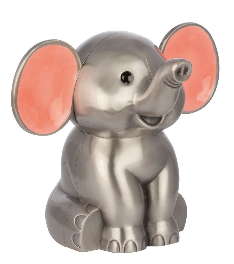 Køb Nordahl Andersen - Fortinnet sparebøsse elefant m. lyserøde ører - Model: 152-76202 hos Guldsmed Smeds