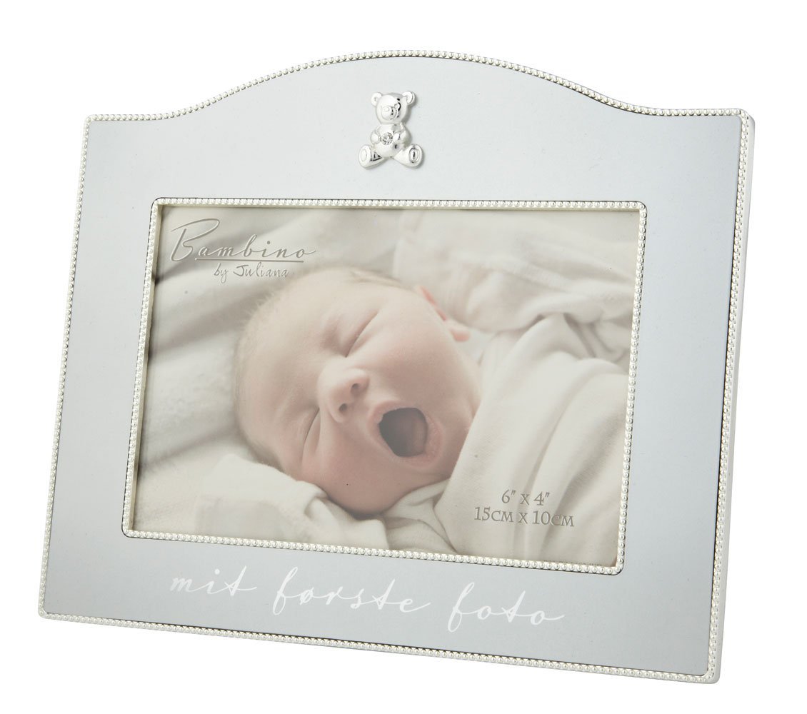 Køb Nordahl Andersen - FORSØLVET FOTORAMME ""Mit første foto"" BAMBINO* - Model: 157-86081 hos Guldsmed Smeds