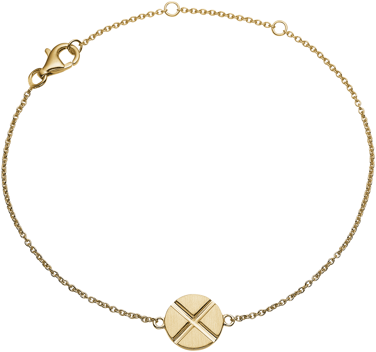 Køb Aagaard - Armbånd, kryds, forg sølv - Model: 1601-KZ-G02 hos Guldsmed Smeds