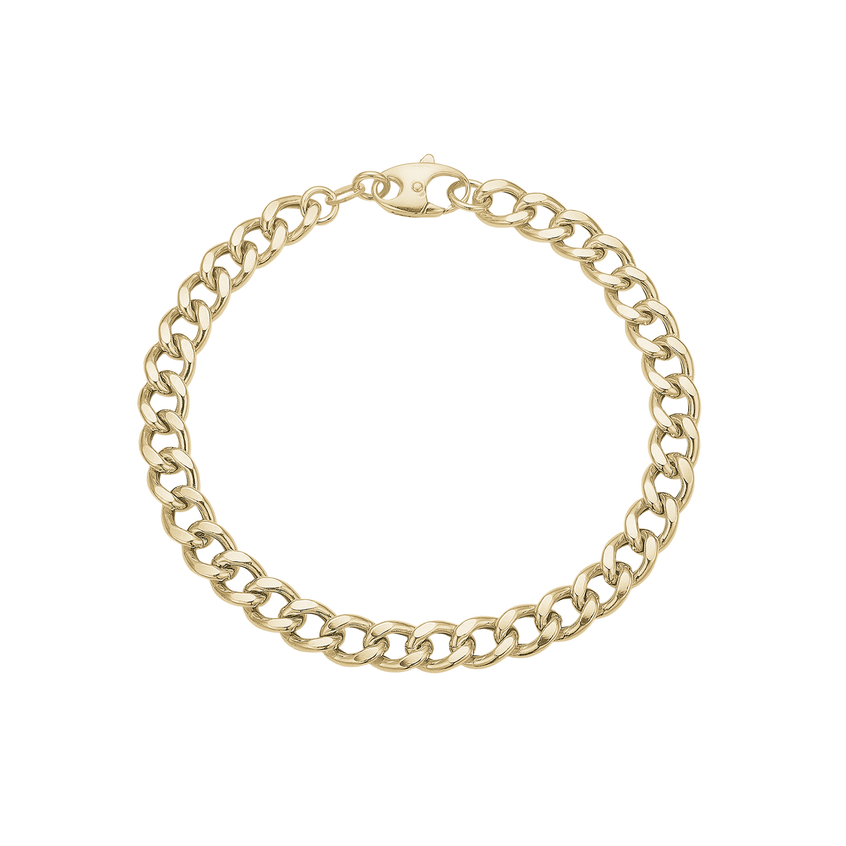 Aagaard - Armbånd forgyldt, Panzer big links - Model: 1601-S-G14