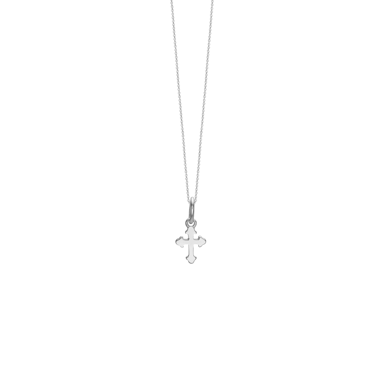 Aagaard - Sølv børnehalskæde - Cross - Model: 1680-K-S26-38