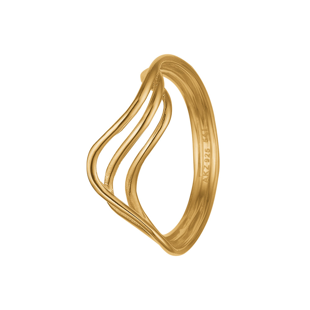 Køb Aagaard - Ring 8 kt, swing - Model: 1800-G8-10 hos Guldsmed Smeds
