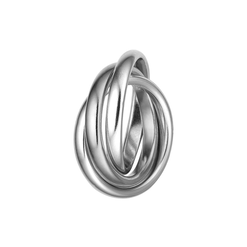 Køb Aagaard - Dame ring, 3 i 1 ring blank sølv - Model: 1800-S-S09 hos Guldsmed Smeds