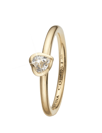 Køb Christina Collect Ring - Promise, forgyldt sølv - Modelnr: 800-2.14.B hos Guldsmed Smeds