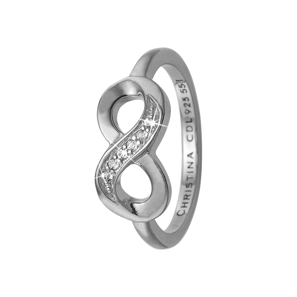 Køb Christina Jewelry - Ring, Eternity, sølv ring med topaser - Model: 800-2.20.A hos Guldsmed Smeds