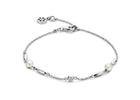 Spirit Icons - CORNELIA, armbånd i sølv med ferskvandsperler og zirkoner - Model: 20501