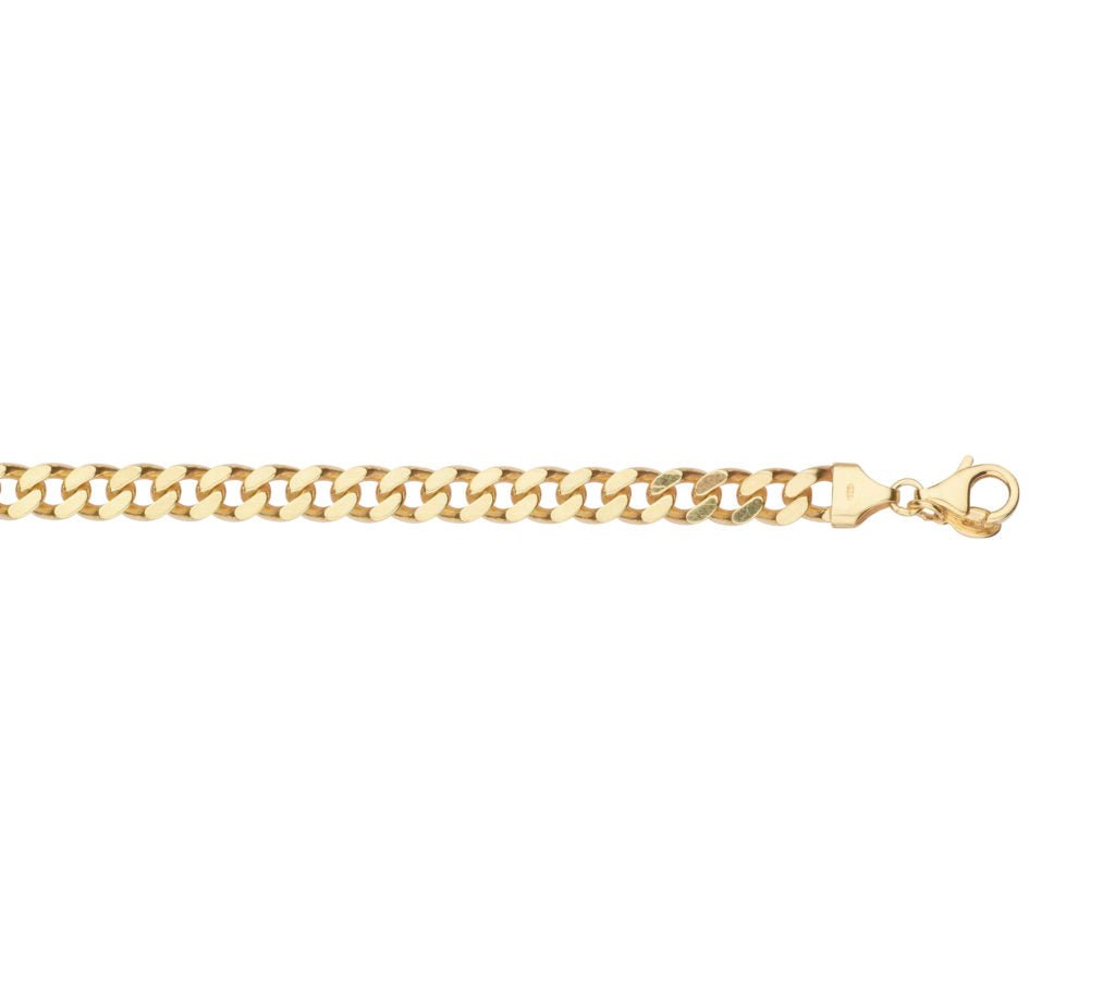 Køb L&G - Armb. sølv forg. panser 16+3 mm - 7 mm bred - Modelnr.: LG-206988 hos Guldsmed Smeds