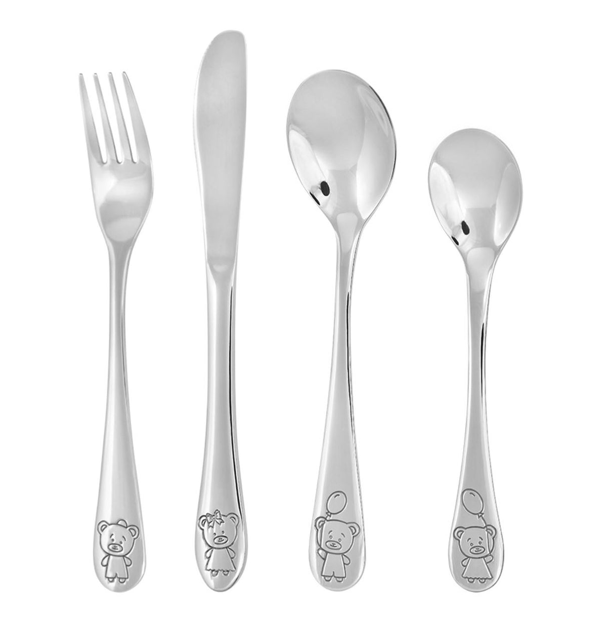 Køb Nordahl Andersen - Rustfrit stål bestik m. bamser - Modelnr.: NOA-252-7005 hos Guldsmed Smeds