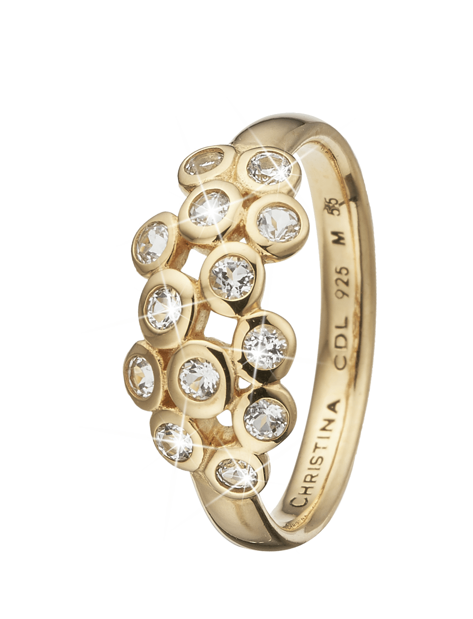 Køb Christina jewelry & watches - Champagne Love,gold pl - Modelnr.: 800-3.13.B hos Guldsmed Smeds