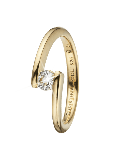 Køb Christina Collect Ring - Supernova, forgyldt sølv - Modelnr: 800-3.14.B hos Guldsmed Smeds