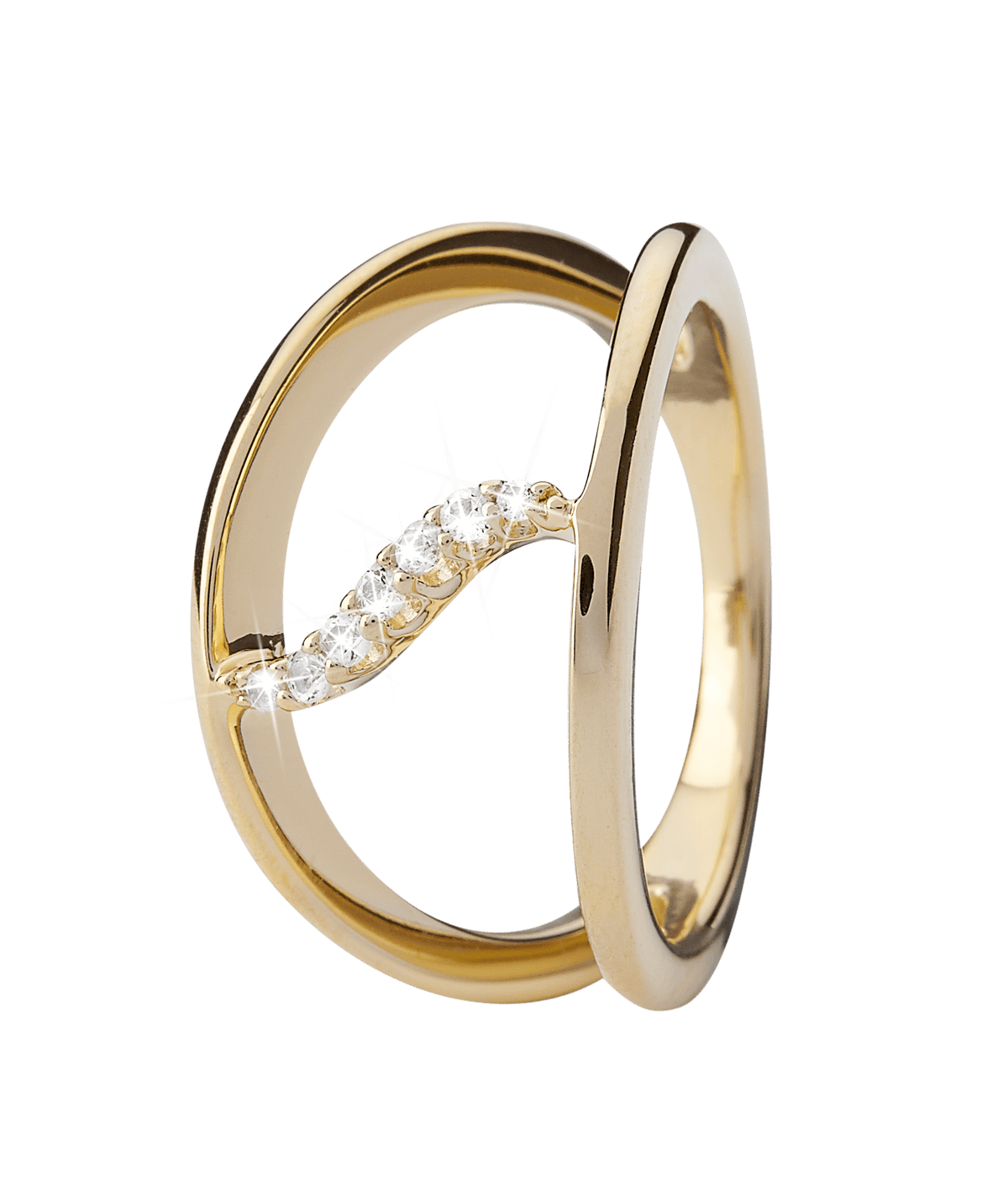 Køb Christina jewelry & watches - Topaz Wave, goldpl silver - Modelnr.: 800-3.15.B hos Guldsmed Smeds