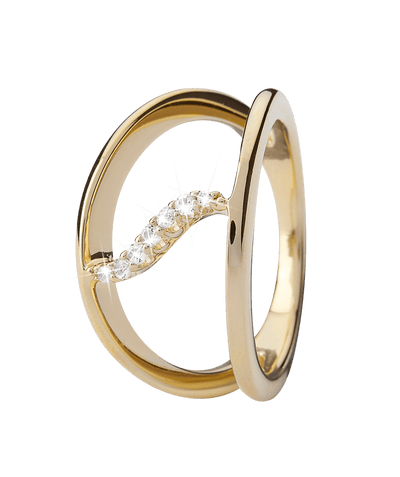 Køb Christina jewelry & watches - Topaz Wave, goldpl silver - Modelnr.: 800-3.15.B hos Guldsmed Smeds