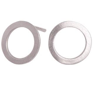 Køb Nordahl Jewelery - Cirkel sølv ørestik 12mm - Model: 325 215 hos Guldsmed Smeds