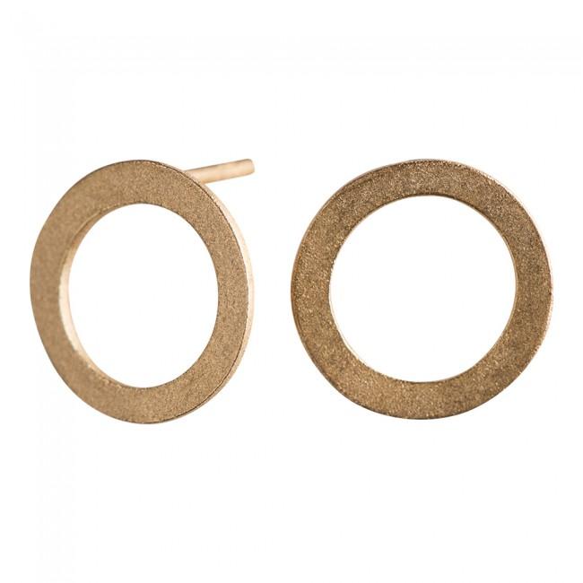 Køb Nordahl Jewelery - Cirkel sølv fg ørestik 12mm - Model: 325 306 hos Guldsmed Smeds