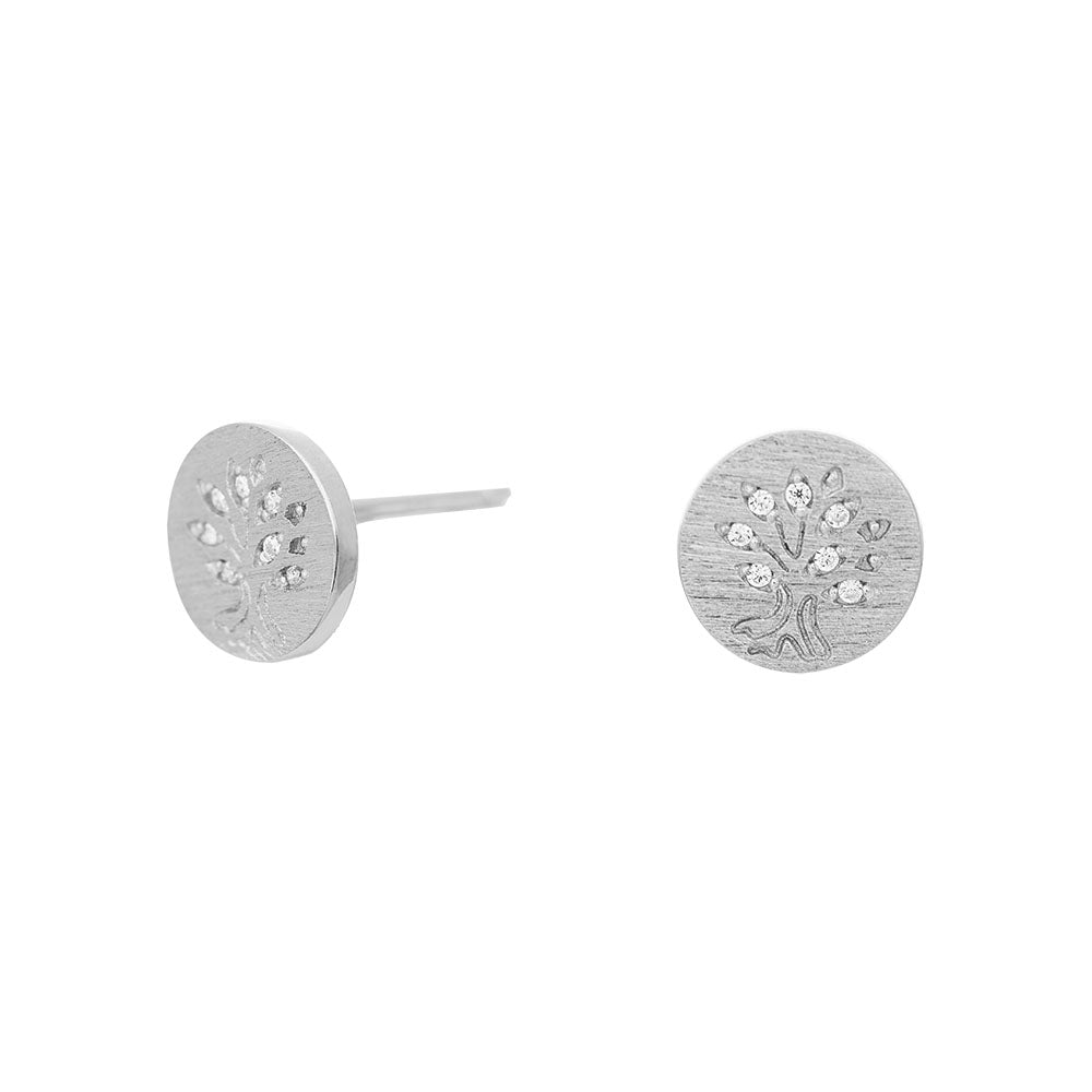 Køb Joanli Nor - Rhd. Sølv ørestikker DANILANOR 8mm - Model: 346 005 hos Guldsmed Smeds